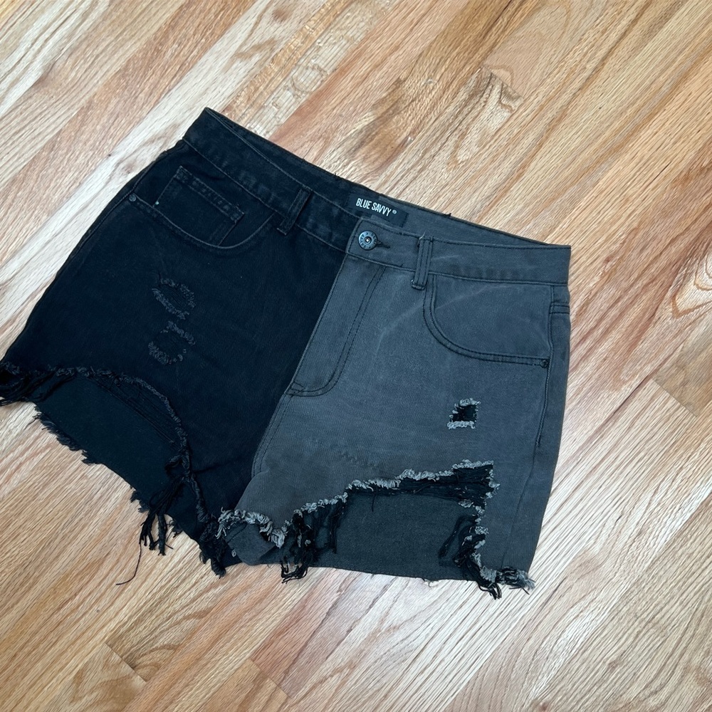 Blue Savvy Jean Shorts